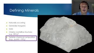 Vodcast 1.1--Rocks, Minerals, & Chemistry Basics