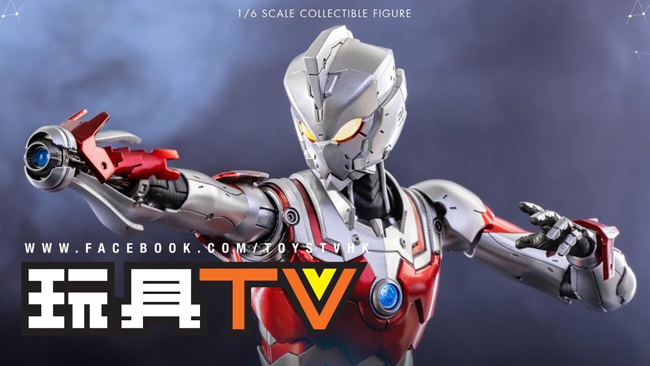 Ultraman Ace Suit Diecast Threezero  Scale Figure Unboxing
