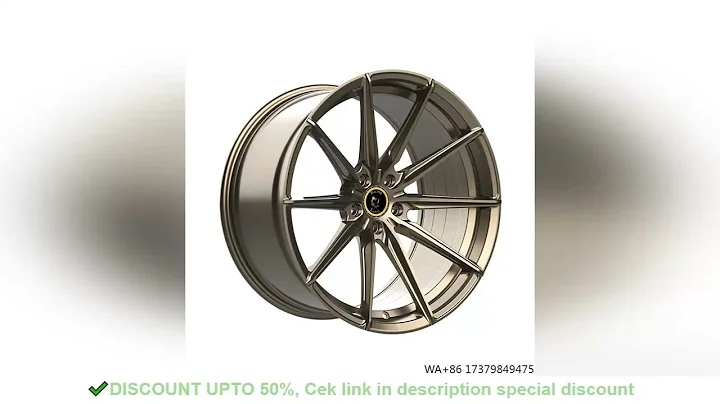 Jiangzao Customize 19-22 Inch Glossy Bronze Forged Alloy Concave Wheels Rims for  Series 4 Series 8