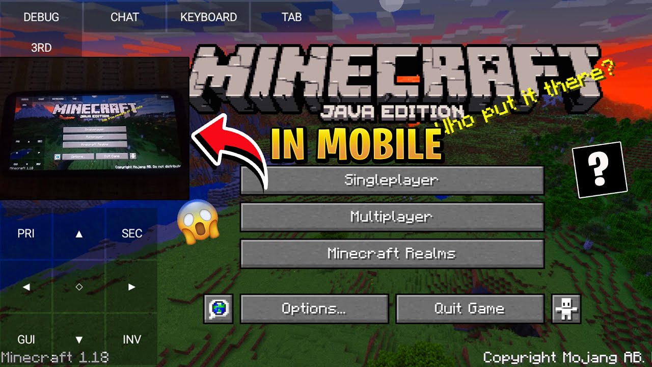 Mobile ൽ MINECRAFT JAVA ഇനി പൊളിക്കും 🤩😃🔥| 2023 - YouTube