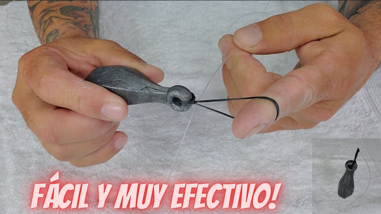 COMO BAJAR LAS CARNADAS CON PLOMO Y LIGA !