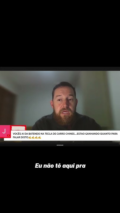 Vocês só falam de carro chinês...