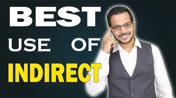 Best Use of Indirect Function in Excel | Lets learn best trick for indirect function