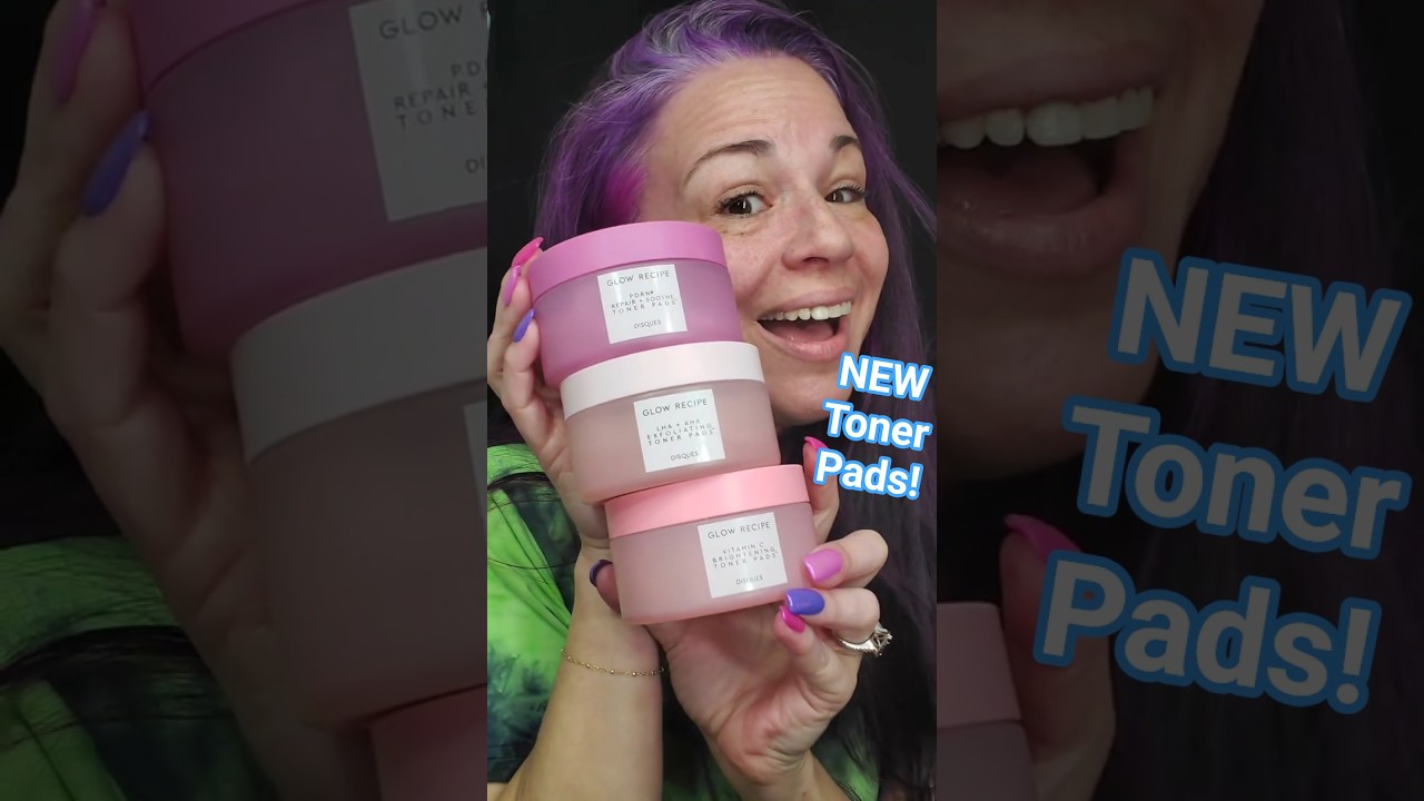 Новые тонизирующие подушечки Glow Recipe! ✨️ 