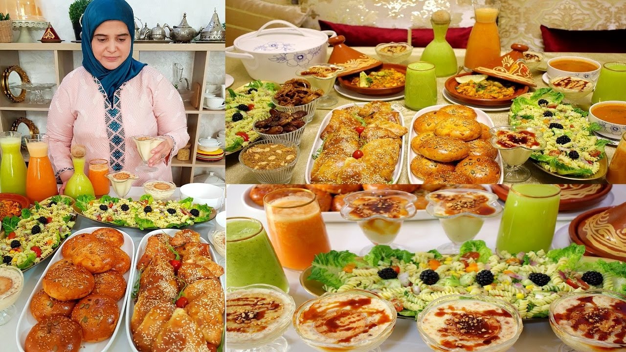 فطور رمضان بطبيلة كاملة مكمولة من السلطة حتى الديسير وكلشي على قد اليد مع هد الغلا