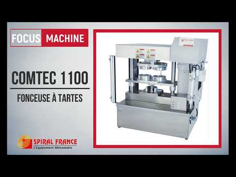 [FOCUS MACHINE] La nouvelle fonceuse à tartes COMTEC 11000 - YouTube