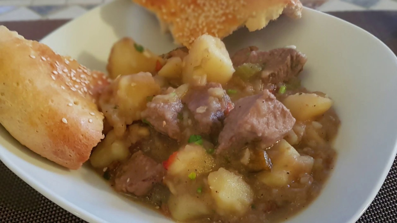 BEEF STEW WITH POTATOES ТУШЕНАЯ ГОВЯДИНА С КАРТОШКОЙ YouTube