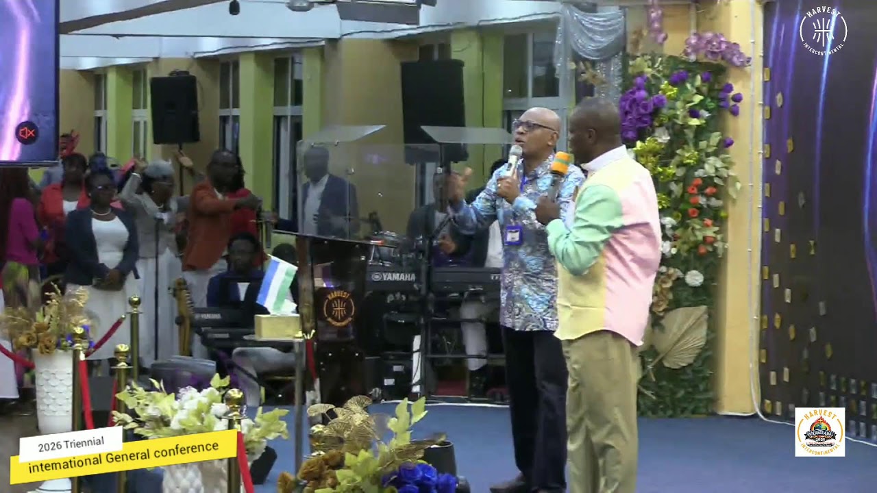 Harvest Triennial International General Conference Evening session Day 3.