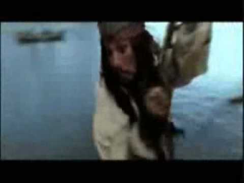 Pirates of the Caribbean: Curse of the Black Pearl Music Video (He's a Pirate)