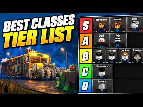 LAST STOP BEST CLASSES TIERLIST! UPDATE 2 Roblox