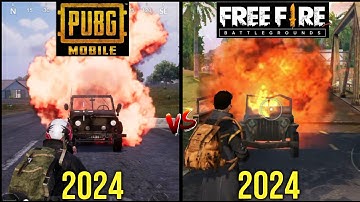 Pubg Mobile Vs Free Fire Comparison [2024] Which one