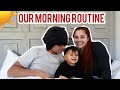 Our morning routine with a toddler