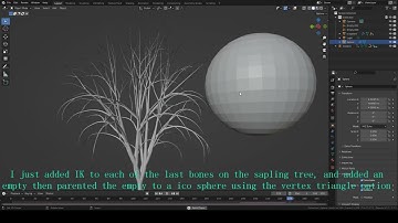 Dynamic trees test tutourial Blender