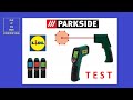 Parkside Infrared Thermometer PTIA 1 REVIEW TEST (Lidl 9V -50C +380C 1mW 650nm)