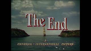 A Universal-International Picture closing (1952)