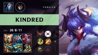 Kindred Jungle vs Graves - KR Grandmaster Patch 26.16