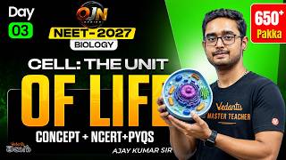 Cell : The Unit Of Life Part 3 | Class 11 Biology Telugu | NEET EAPCET 2027 One Shot