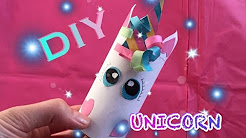 ๐ฆ ๐ DIY: LAVORETTI UNICORNO di carta con Rotolo igienica, super facili - Lavoretti con la carta