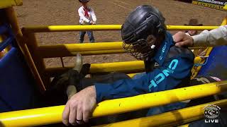 Jeff Askey Wins Round 9 of 2023 NFR With 89 Points on Salt River s Belly Dump