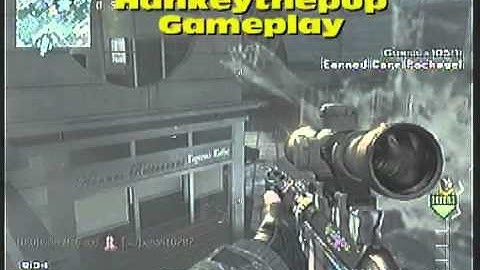 MW3: A Nice MSR Kill Feed