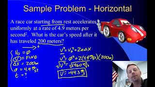 3 2 Kinematic Equations WIth Examples