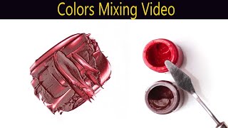 How To Mix Red And Brunt Sienna Brown Make Dark Sienna Color