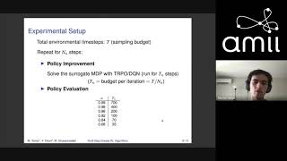 The Tea Time Talks: Manan Tomar, Multi-step Greedy Reinforcement Learning Algorithms (Aug 18)