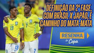 AO VIVO: BRASIL ENCARA O JAPÃO NA PRÓXIMA FASE E DESCOBRE O CAMINHO DO MATA-MATA | RESENHA DA COPA