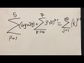 New 2026 Mathematics Grade 12 Term 1. Sequence and Series. Sigmas Notation and Sum of Infinity 