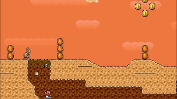 Super Mario Bros. X (SMBX) Custom Level - Pesky Puzzle Pyramid