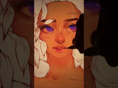 Let’s start with the skin texture #procreate #digitalart #skin #artbylouris