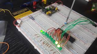 ACD using potentiometer to adjust voltage