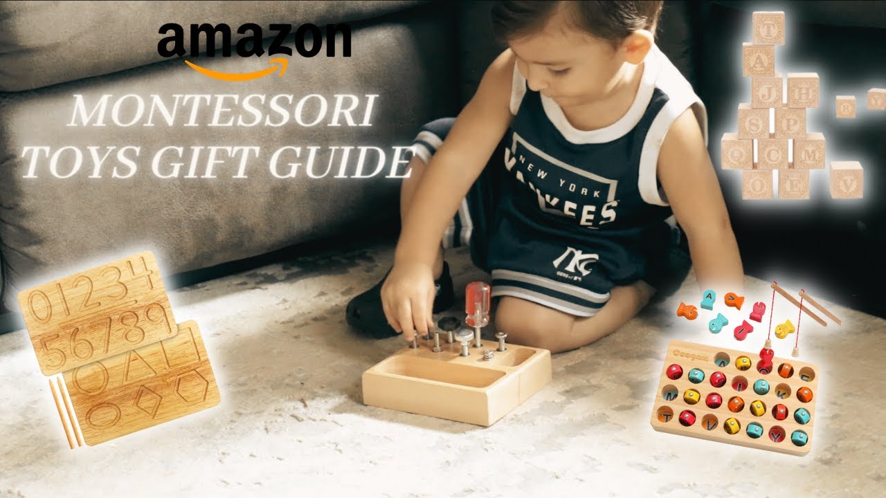 Top 10 Amazon Montessori Toys Gift Guide for Toddlers YouTube