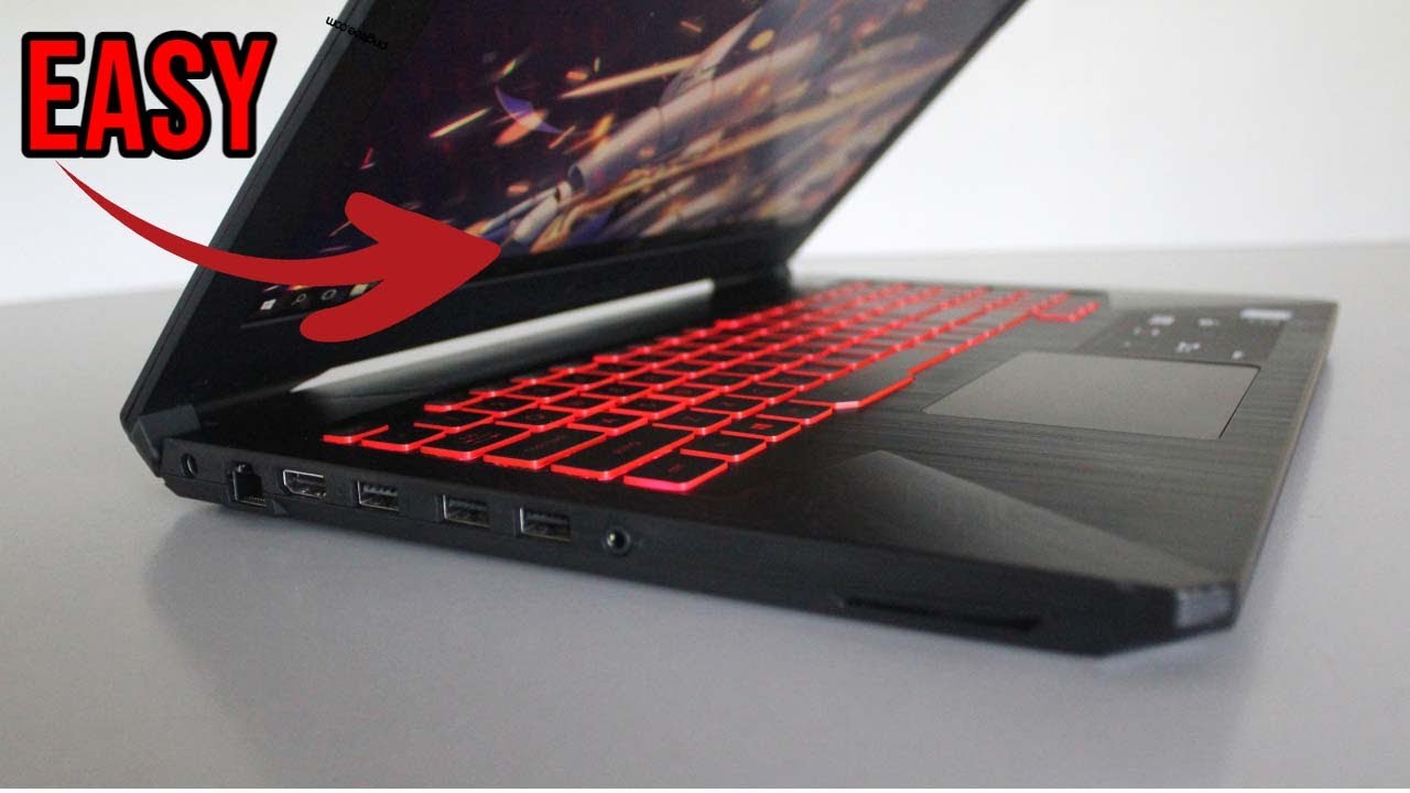 How To Turn On Your Backlit Keyboard On Asus Tuf Gaming (Easy) - YouTube