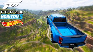 Jumping under the map in Forza Horizon 5 (Hot Wheels DLC)