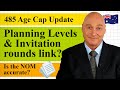 Australian immigration news 25th of may invitation rounds and planning levels how do they work
