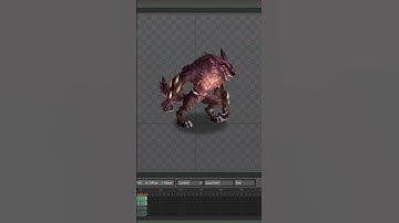 Dog monster animations  #animation #spine #2danimation