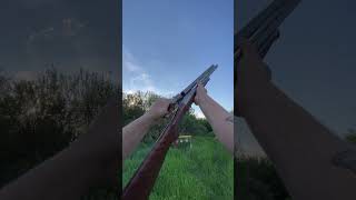 Auslof single shot shotgun with an assaulty feature on the side part 1