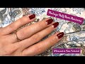 Vintage Half Moon Manicure Tutorial