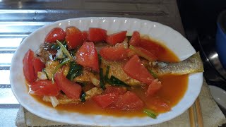 Yellow Croaker Fish with tomato || 25 July 2023 @nezcalie5407