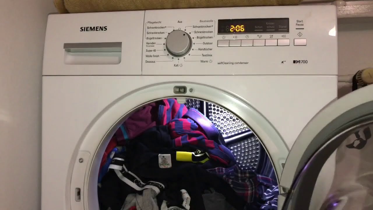 Suszarka Siemens z pompą ciepła SelfCleaning condenser iQ700