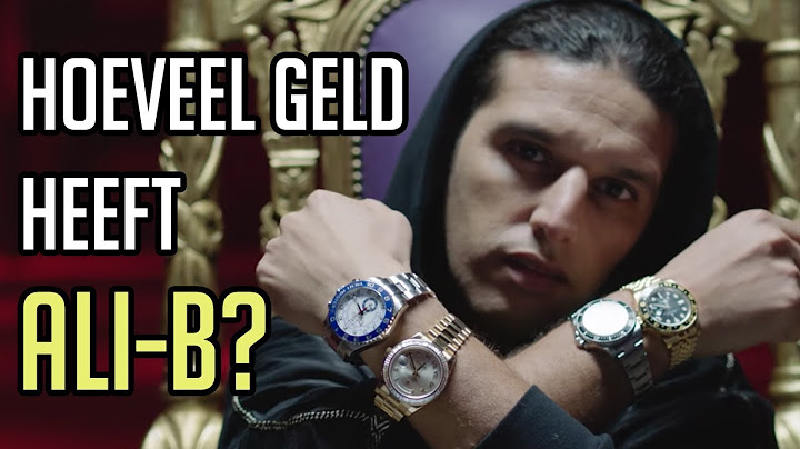 Hoeveel GELD heeft Ali-b?