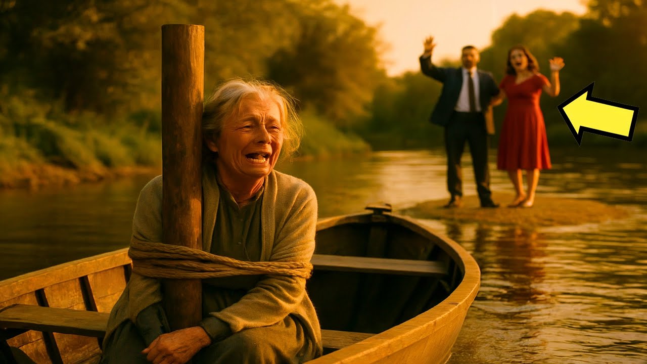 A GYEREKEK OTTHAGYJÁK AZ ANYJUKAT EGY RÉGI KENÚBAN… DE AMIKOR FELFEDEZIK A VÉGRENDELETÉT…