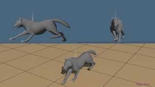 Generic Spine Model with Simple Physics for Life-Like Quadrupeds and Reptiles