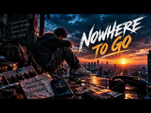 🥀 NOWHERE TO GO 💔 | Emotional Rap 🎧🔥 (Life, Pain & Struggle)