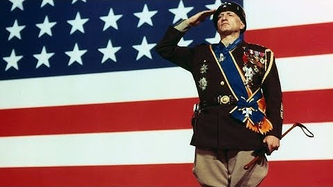 映画『パットン大戦車軍団』第二次世界大戦のアフリカ、ヨーロッパ戦線で名をはせた猛将パットン将軍の壮絶な生きざまを描いた戦争スペクタクル超大作。