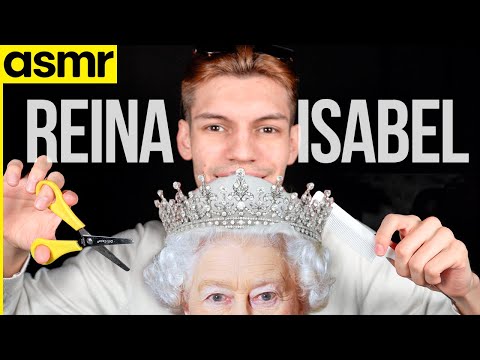 asmr corte de pelo a la reina isabel | mol asmr español