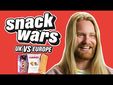 Eurovision’s Sam Ryder Amazed By European Snacks | Snack Wars