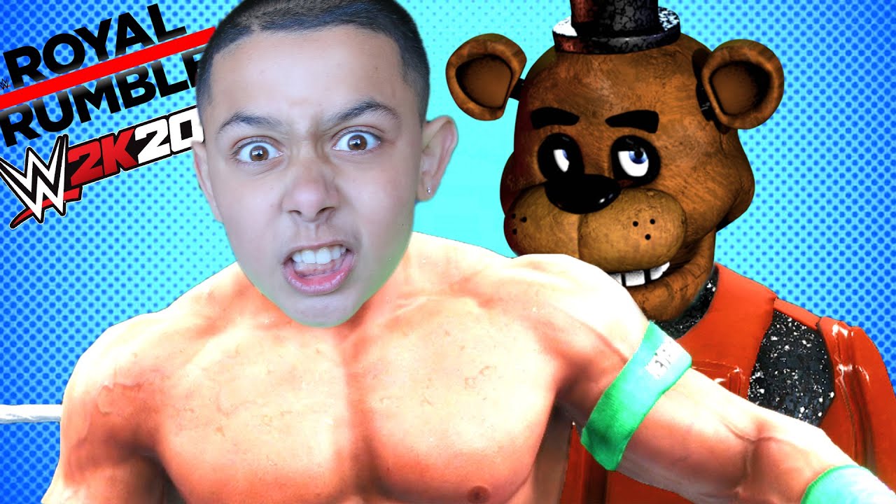 Freddy Fazbear and Friends Join the WWE Royal Rumble and this Happened!