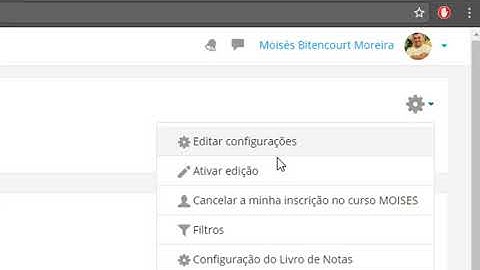 Editando tópico - Plataforma Moodle